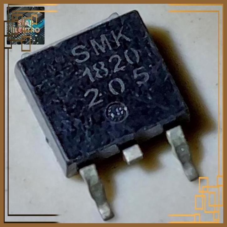 [SRE] SMK 1820 To-252 SMD SMK1820 SMK1820D 18A 200V Mosfet N-Channel AUK FET