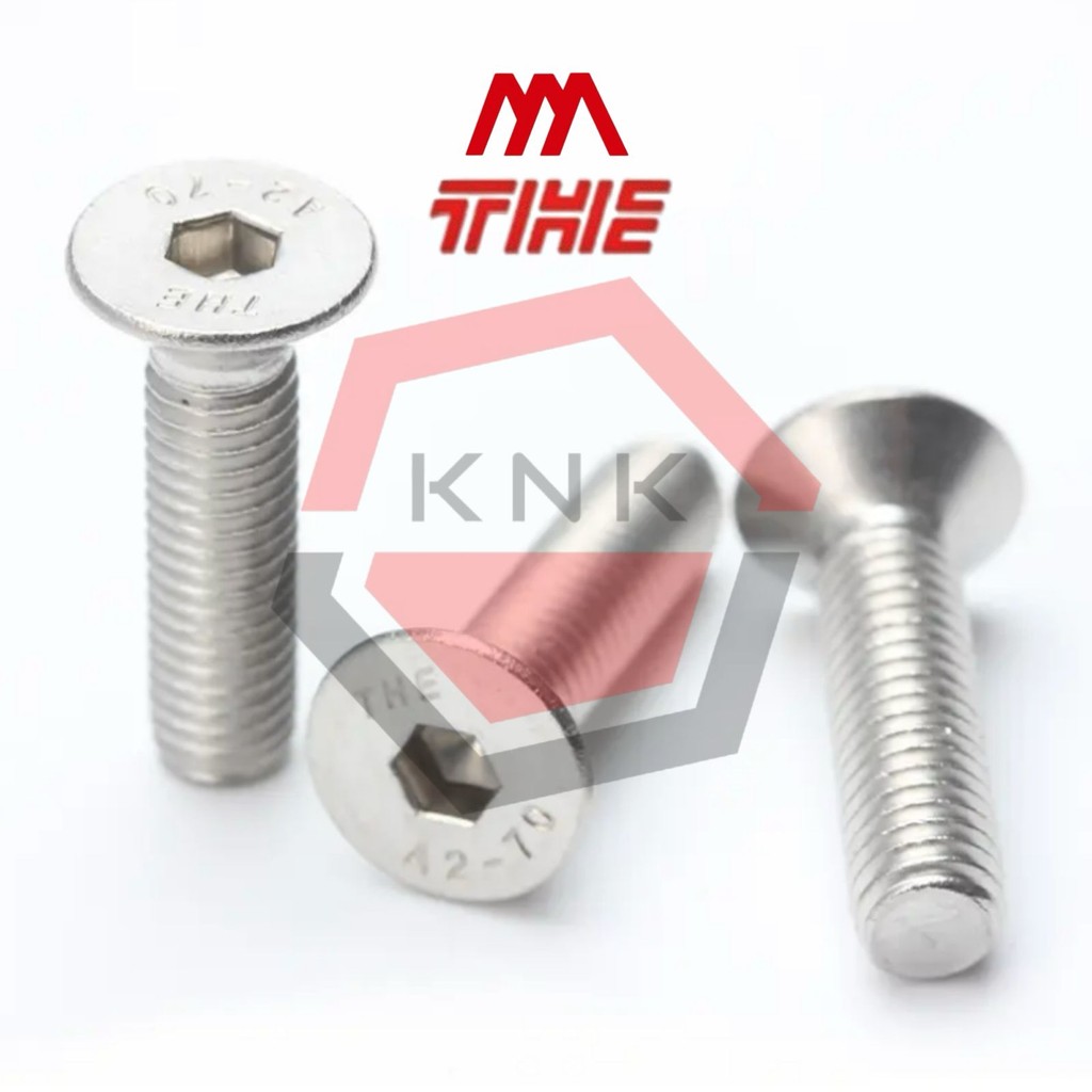 BAUT JF COUNTERSUNK L M8x90 STAINLESS STEEL