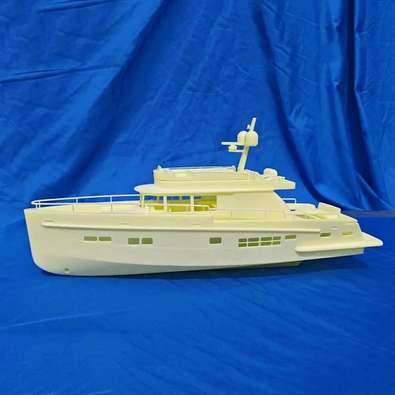 1/48 RC YACHT MODEL DIY HAND ASSEMBLY KIT RESIN INTERIOR STRUCTURAL DETAILS FULL REPLICA YACHT