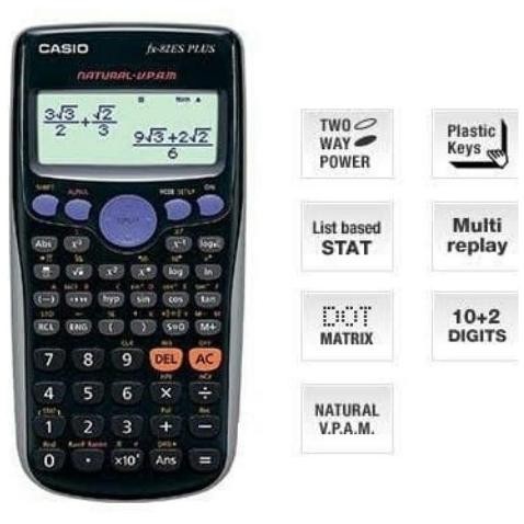 

NEW Kalkulator Casio FX 82ES Plus Scientific Kalkulator 113127