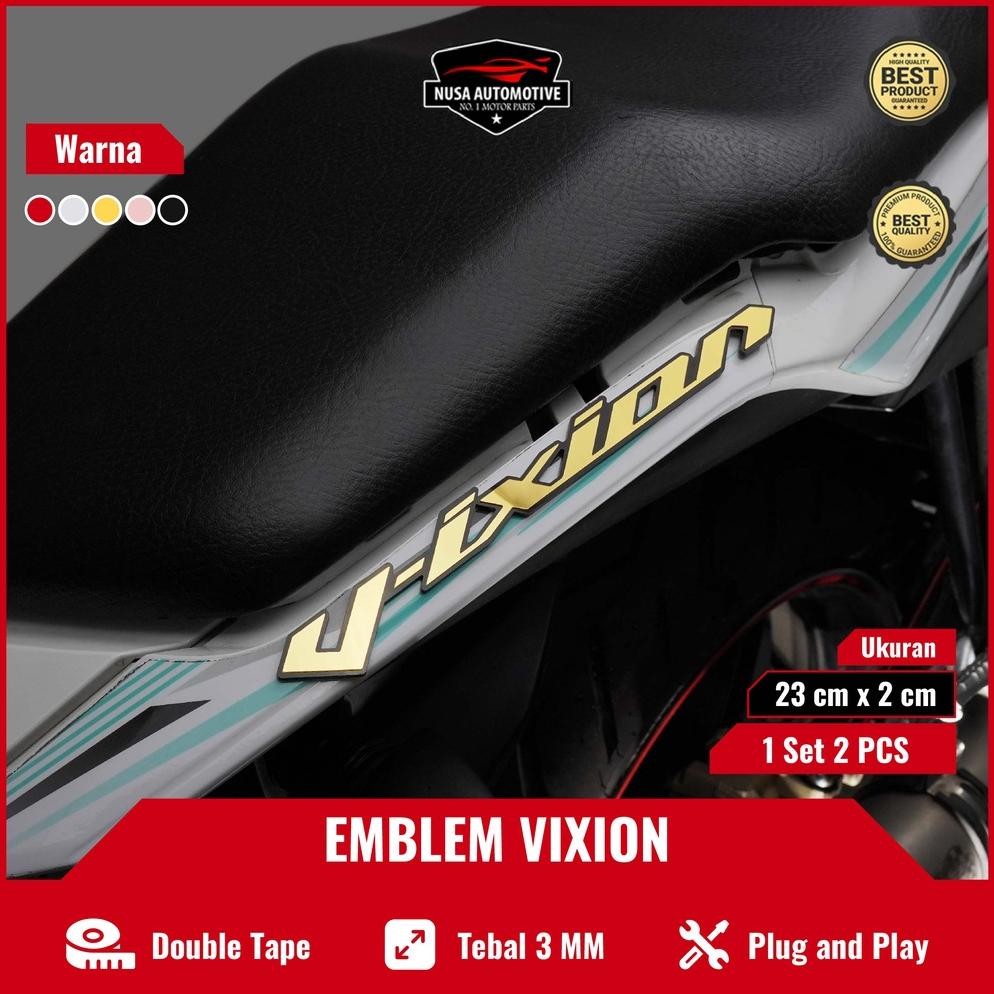 TERMURAH NSA EMBLEM VIXION LOGO VIXION EMBLEM YAMAHA VIXION LOGO YAMAHA VIXION BUKAN STIKER VIXION S