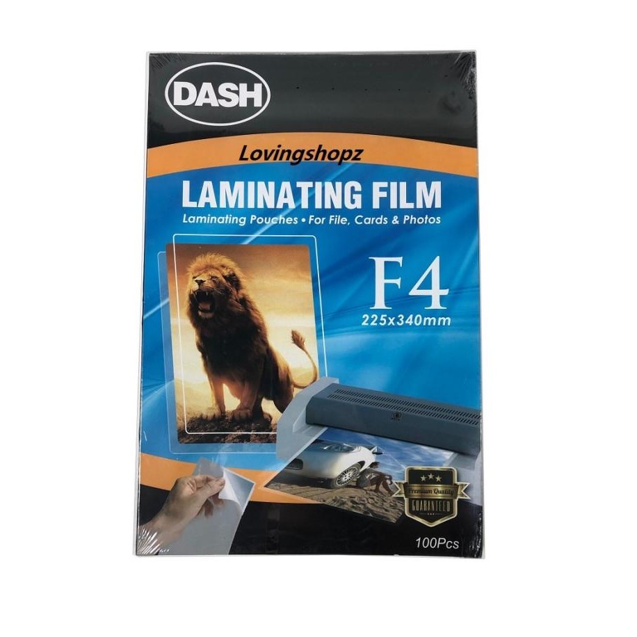 

Baru Plastik Laminating Film F4 Dash