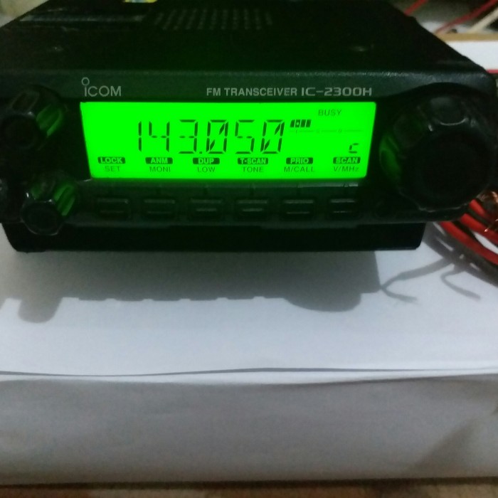 TERBARU RADIO RIG SECOND IC 2300H NORMAL