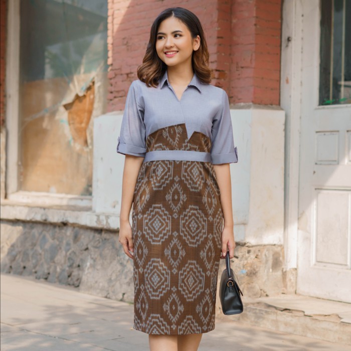 Batik Kultur Dress - FHSD - Faux Highwaisted Skirt Dress