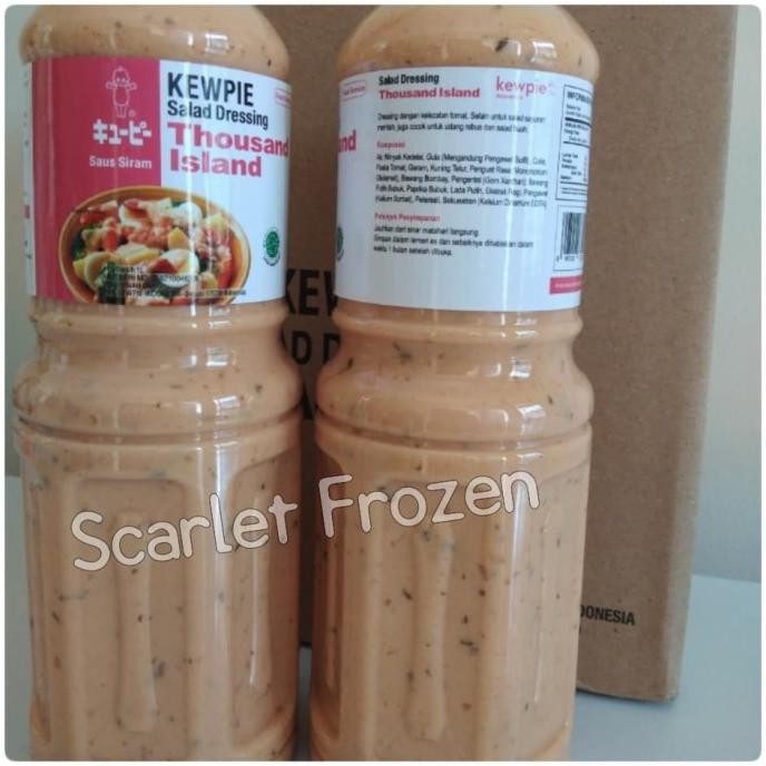 

KEWPIE MAYONNAISE | Salad Dressing Thousand Island 1 Liter