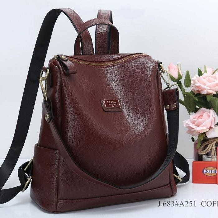 Tas Ransel Wanita Import Batam Branded/Fossil Back Pack 683#A251