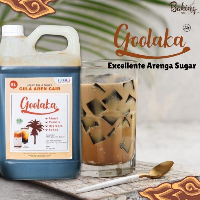 

gula aren cair Goolaka 5liter / kopi gula aren / palm sugar