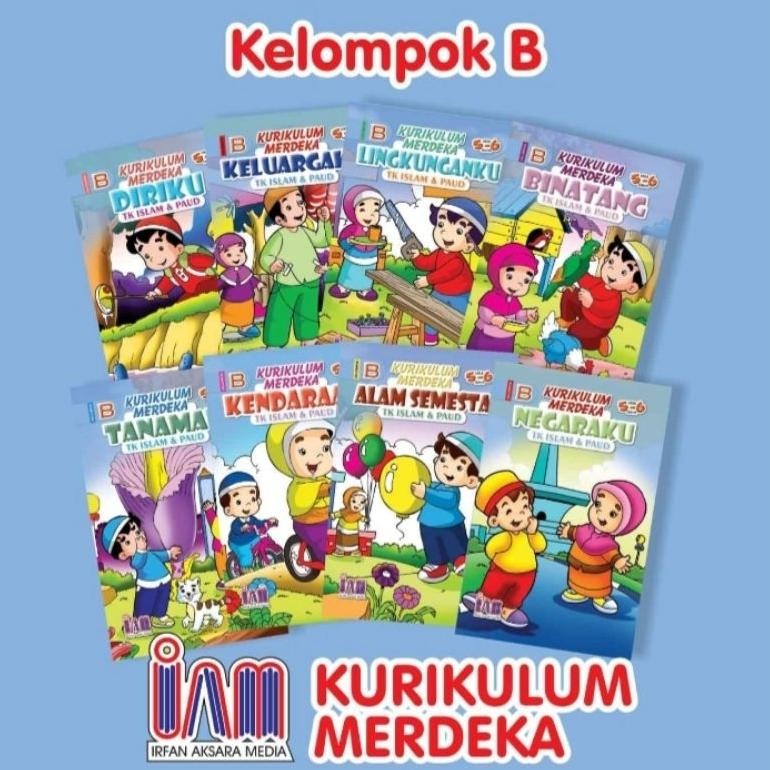 Sp - Buku Paket Kurikulum Merdeka (Islam) Tk.A &Tk.B - "Free Buku Tabungan"