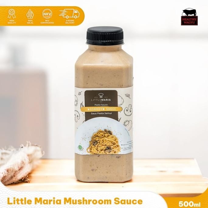 

Little Maria Mushroom Sauce Saus Jamur Halal 500ml