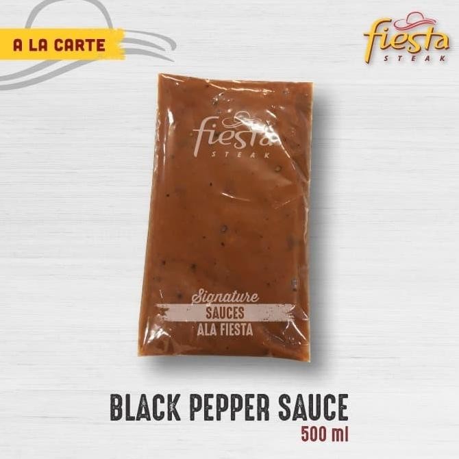 

Fiesta Steak Black Pepper Signature Sauce - Saos