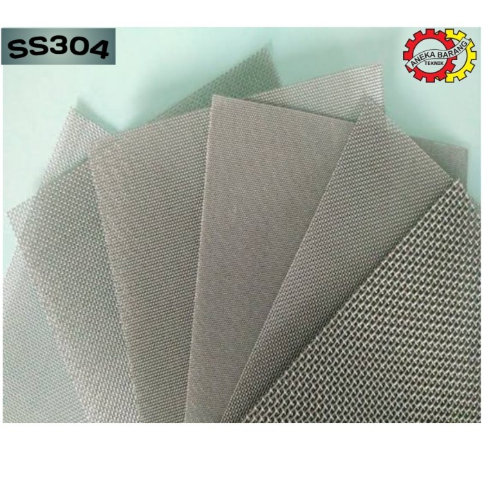 Wiremesh Stainless Steel 304, Mesh 8, Tebal kawat 1mm, Lebar 1 mtr