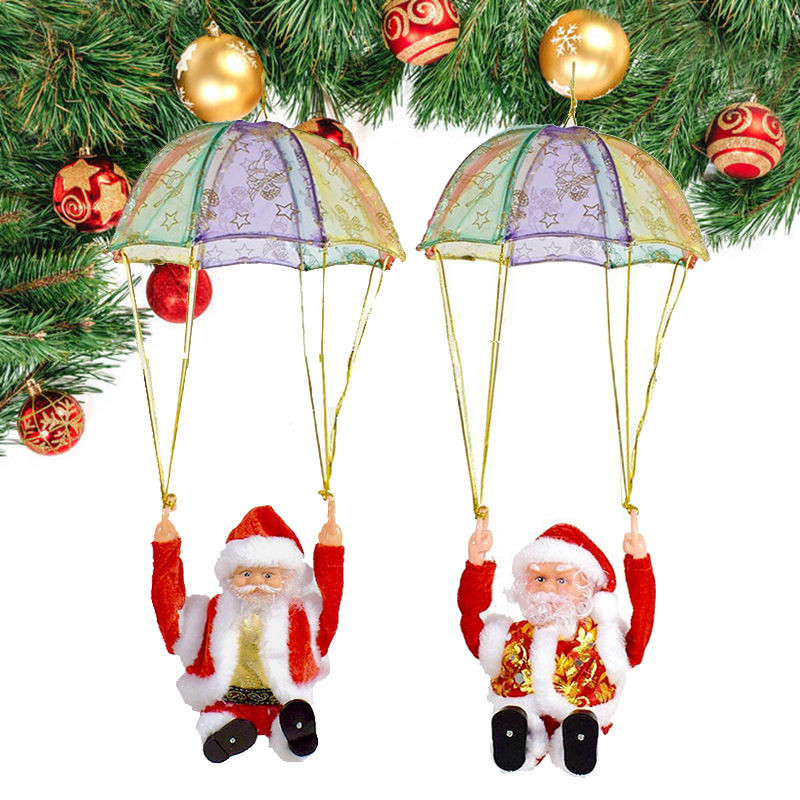 

Dekorasi Natal Santa Claus Parasut Elektrik