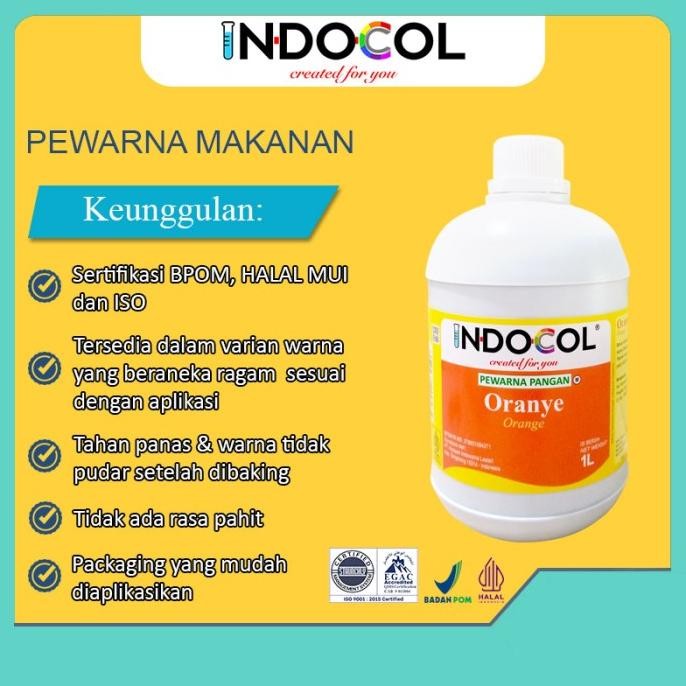 

INDOCOL PEWARNA CAIR ORANYE (1 LITER)