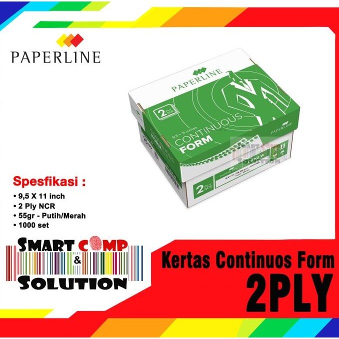 

TERMURAH - Kertas Continuos Form A4 2PLY buat Printer Epson LX310 LQ310