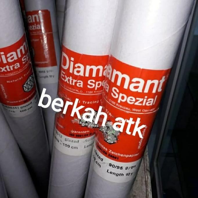 

BEBAS ONGKIR - Kertas Kalkir Roll A0 90/95 gsm.