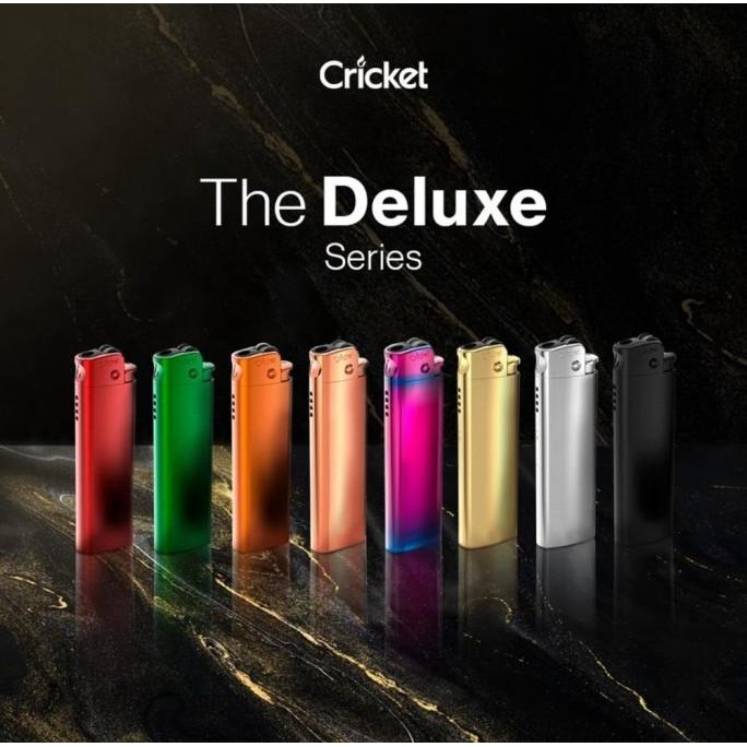 Korek torch Cricket Deluxe original bahan metal