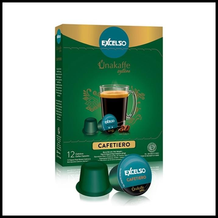 

Excelso Unakaffe Cafetiero (Isi 12Pcs X 6Gr) - Kopi - Coffee - Capsule