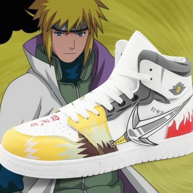 Anime Naruto Casual Nakaze Nato Sepatu Pria Running Sneaker