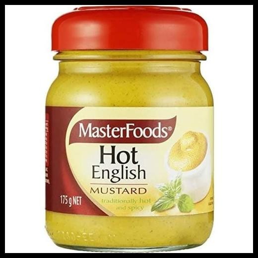 

Masterfoods Hot English Mustard 175Gr | Sauce | Dressing | Saus