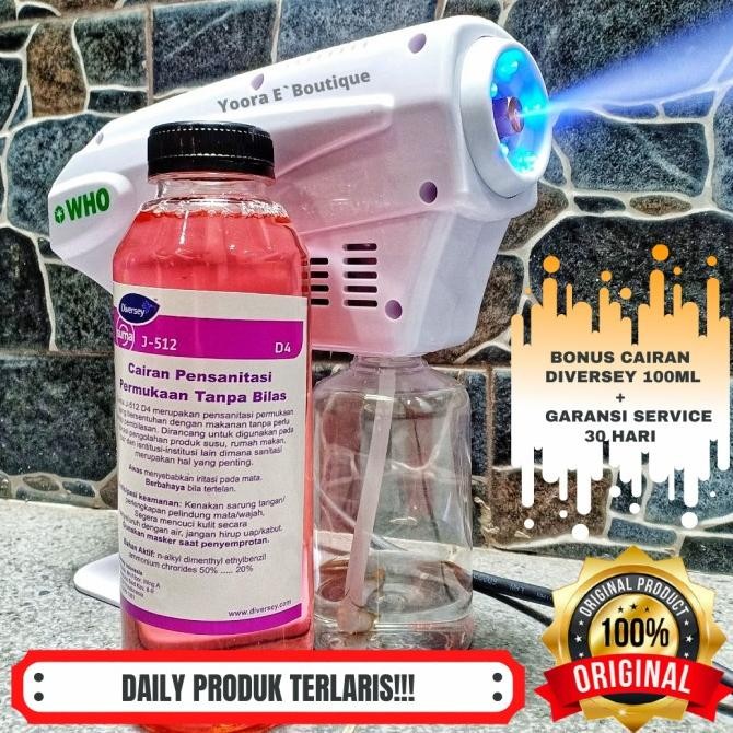 semprotan disinfektan who nano spray rumah ruangan murah bagus ori