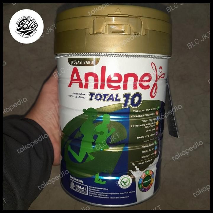 

Anlene Total 10 Vanila 800Gr - Vanilla - Susu - Susu Lansia