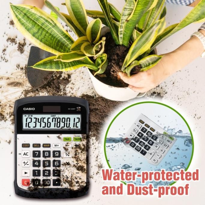 

Kalkulator Toko/Dagang Wd-320Mt Tahan Air 12 Digit