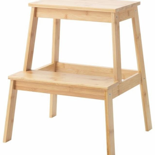 Bangku Kursi Tangga Kayu 2 Step Anak Dewasa Jatibelanda