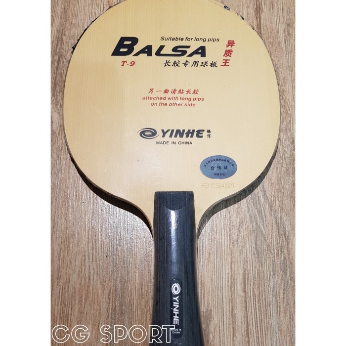 Kayu Pingpong Yinhe T9 Carbon Blade Yinhe T-9