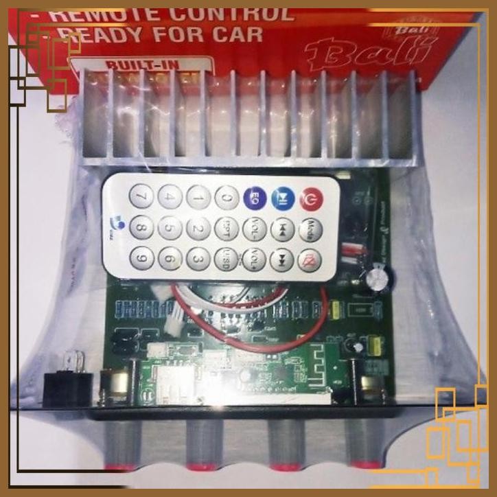 [PCM] kit power amplifier speaker aktif active stereo 12v bluetooth mobil