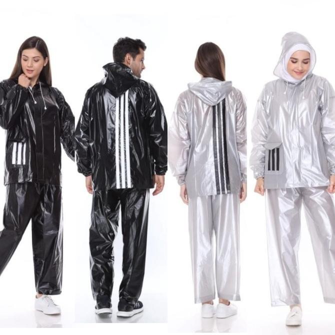 HOT PROMO RAIN COAT|JAS HUJAN BROMO 3G BLACK-SILVER