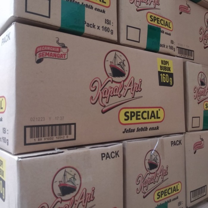 

Kopi Kapal Api 160 Gr Spesial Perdus