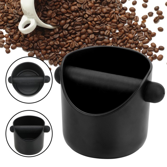 

New Coffee Grind Knock Box Espresso Grounds Container Cafe