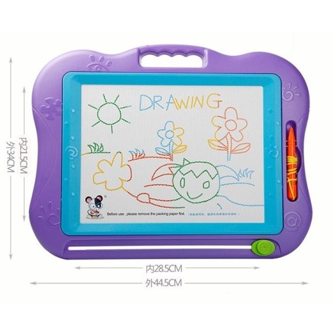 

TERLARIS - Drawing Board Size Besar- Papan tulis Magnetic 40x30CM