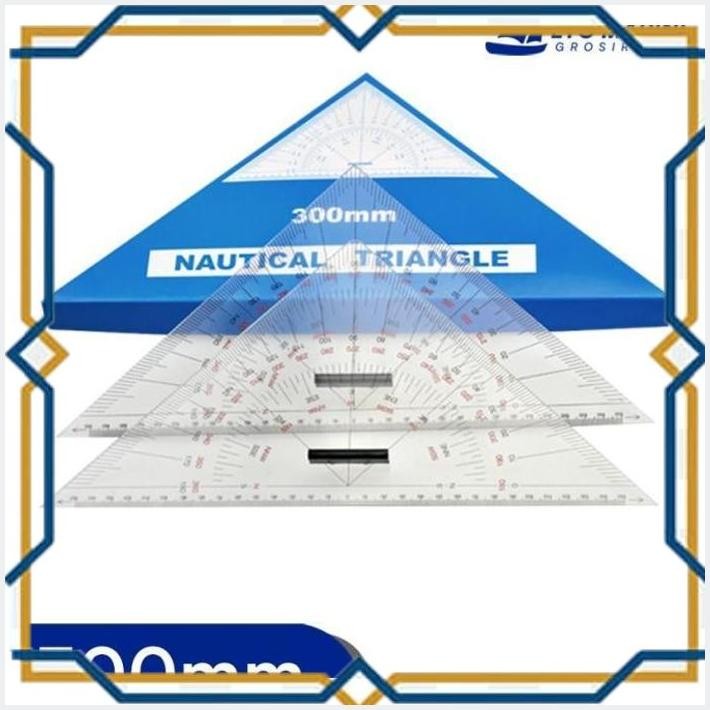 

[ITC55] IMPA 371008 NAVIGATION TRIANGLE RULER MISTAR SEGITIGA PETA 300MM