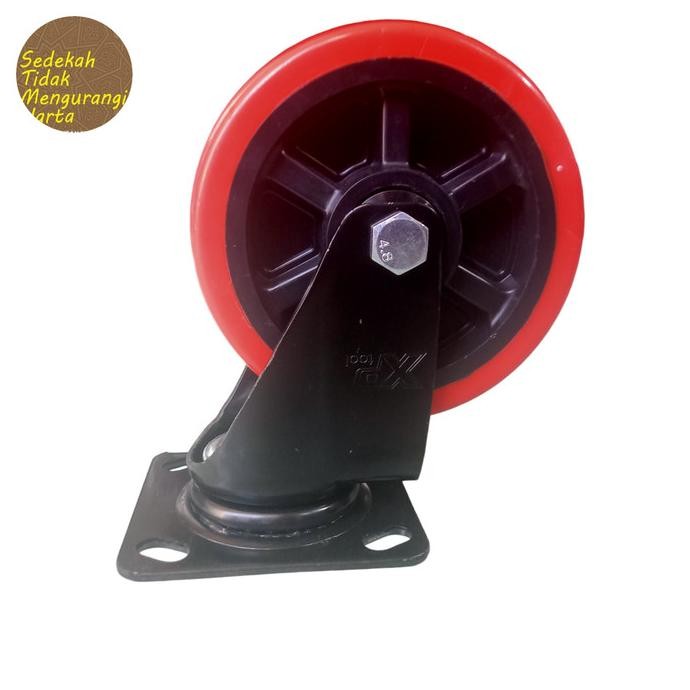 RODA PVC TROLI 6" INCH HIDUP XP TOOL 2807T