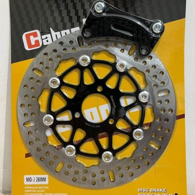 TERMURAH - Piringan Cakram Disc Lebar Besar 260MM Motor Mio J / Mio M3 Lubang 3