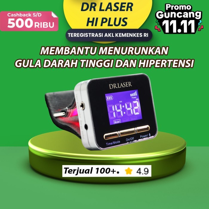 Terlaris Dr Laser Hi Plus Gogomall Terapi Laser Melancarkan Sirkulasi Darah