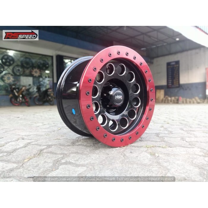 Velg Mobil Hilux Double, Land Cruiser, Prado Ring 17 HSR Beadlock