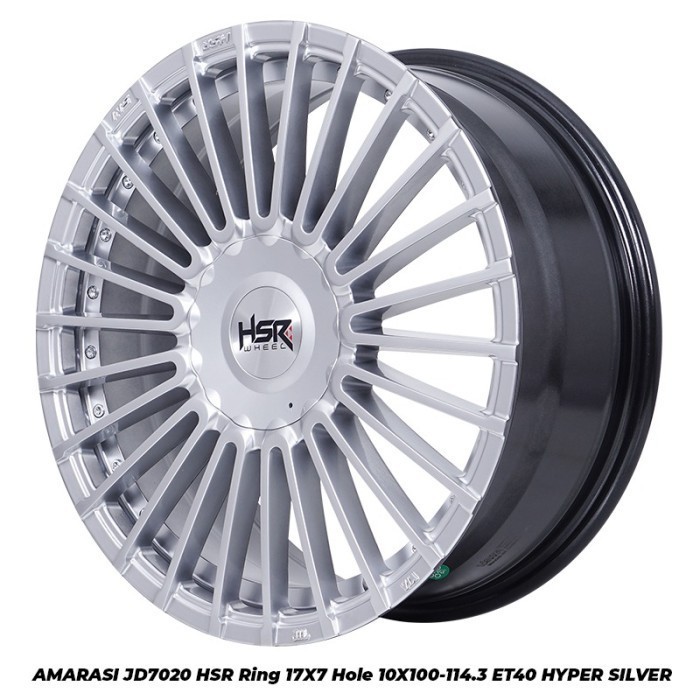 jual velg R17 HSR AMARASI Terbaru Ring 17 Lubang 5 Murah