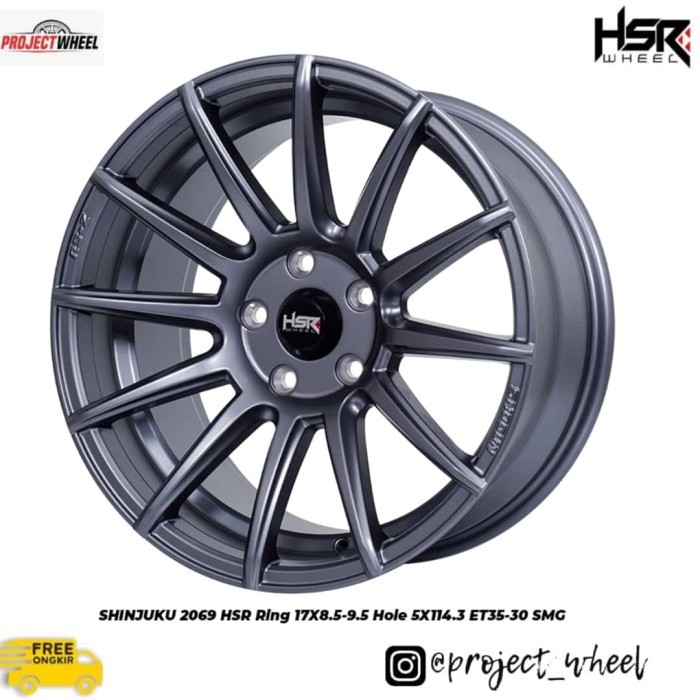 Velg Mobil ring 17 HSR Shinjuku GMF