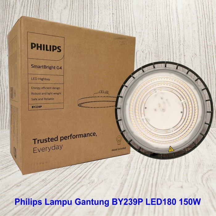 Philips BY239P Essential SmartBright LED180 150W Lampu Gantung
