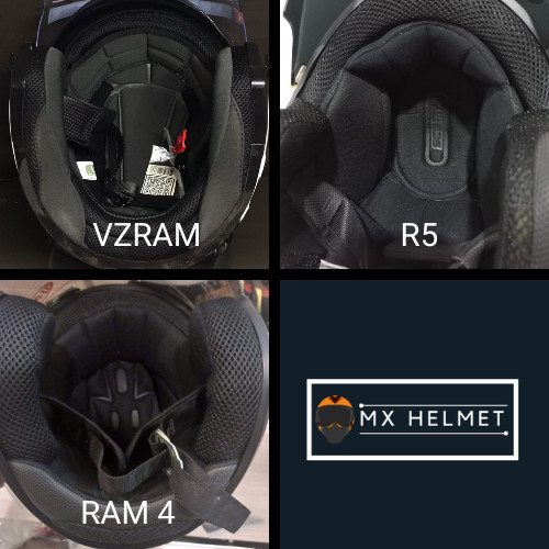 HELM SCOTT HALF FACE VZRAM RAM 4 TSR / HELM HALF FACE