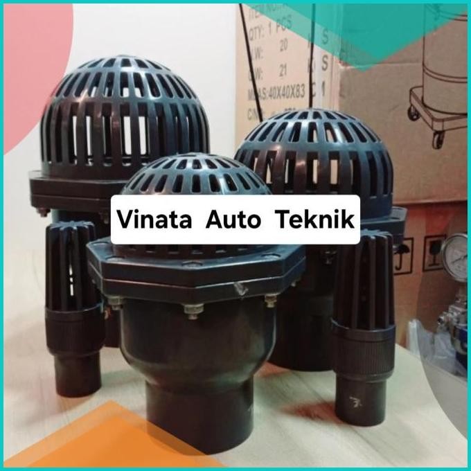 Foot Valve PVC Socket 2" inchi DN 50 / Foot Klep PVC Soket JIS 60 mm