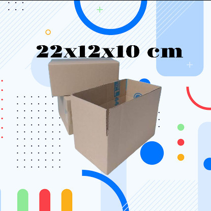 

Kardus packing 22x12x10 cm dus kecil packaging kecil luar polos