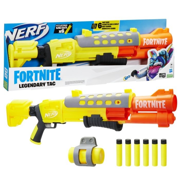 Nerf Mega Fortnite Legendary Tac Original Hasbro Mainan Tembak Sniper