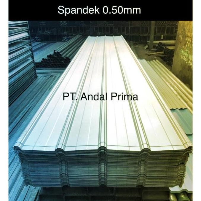 ATAP SPANDEK 0.50MM TYPE 1040 - SPANDECK ZINCALUME 1011T