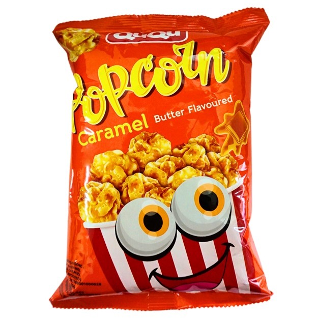 

S18847 QUQU POP CORN CARAMEL SNACK MALAYSIA 60GR BUNGKUS MAJU BERSAMA (20250316)