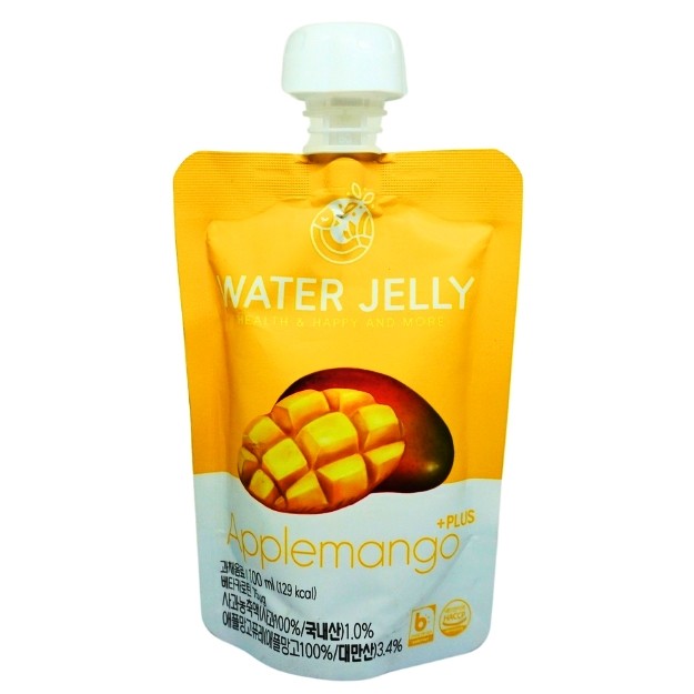 

S20633 WATER JELLY APPLEMANGO PLUS JELLY DRINK 100ML POUCH MAJU BERSAMA (20250907)