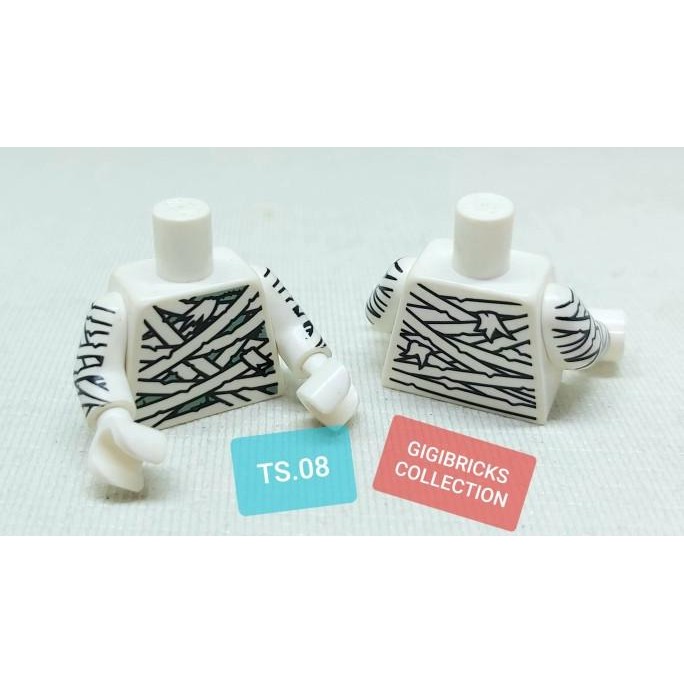 

ego Part Original TS.08 White Torso Mummy Wrapping