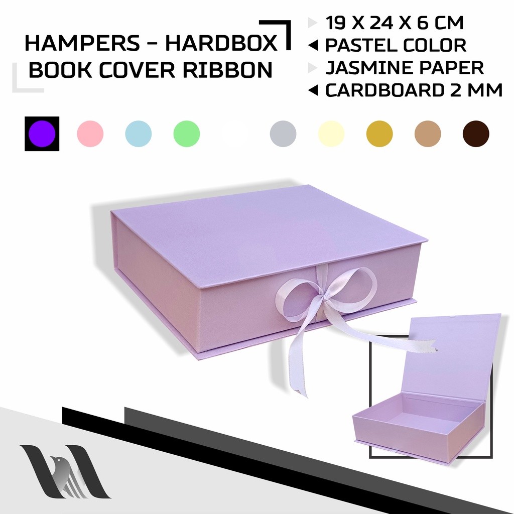 

HAMPERS GIFT BOX - HARDBOX COLOR - CUSTOM PRINTING - KOTAK KADO WARNA SESERAHAN 1 - BIRTHDAY -
